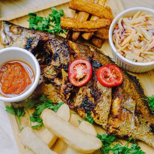 Grilled Fish Platter 2